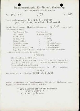 Klier, Gustav