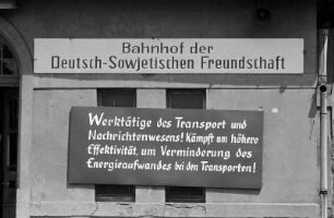 Bahnhof Nauenhof bei Leipzig