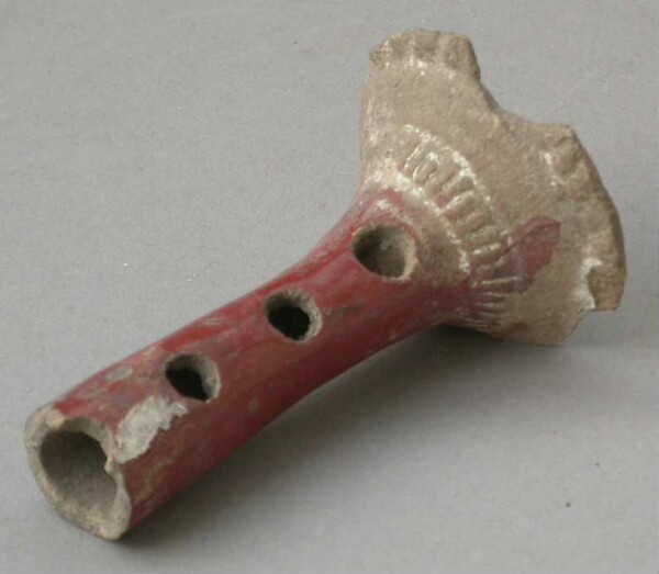 Clay flute (fragment)