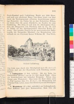 Schloß Cadolzburg.