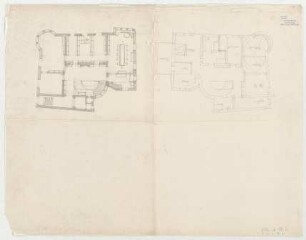 Thiersch, Friedrich von; München; Haus Pechmann - Grundriss