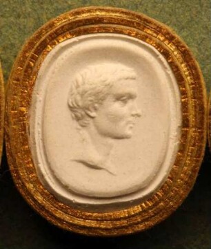 Profilbildnis des Drusus (Daktyliothek, Zweites Historisches Tausend)