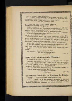 Französische Vorstöße an der Mosel gescheitert.