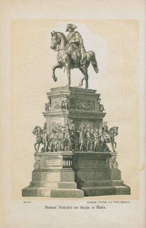 Denkmal Friedrich's des Großen in Berlin