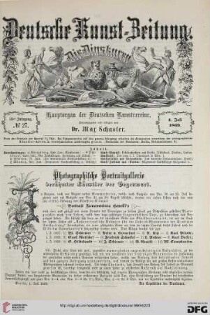 Nr. 27 (4. Juli 1869)