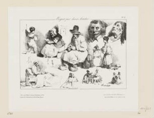 Croquis par divers Artistes, Blatt 2 der Folge "Entwürfe"