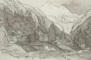 Blick in Gebirgstal