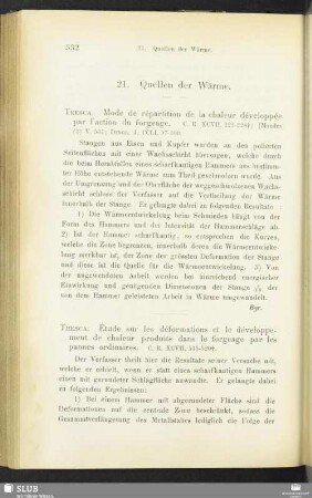 21. Quellen der Wärme