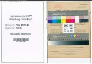 Entnazifizierung Reinhold Brunsch , geb. 24.02.1898 (Polizist)