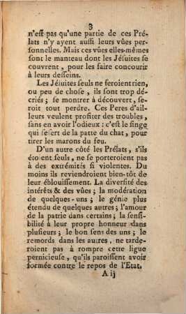 Discours important sur la veritable cause des maux qui regnent en France, et qui affligent l'Eglise et l'Etat