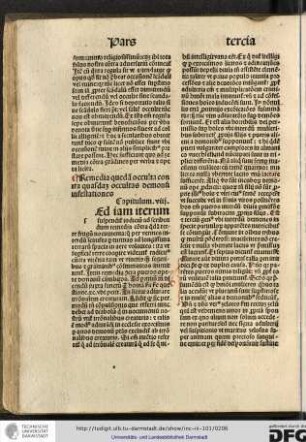 Remedia quedam occulta contra quasdam occultas demonum infestationes.