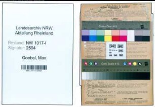 Entnazifizierung Max Goebel , geb. 16.01.1902 (Angestellte)