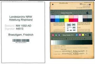 Entnazifizierung Friedrich Braeutigam, geb. 19.09.1899 (Angest.)