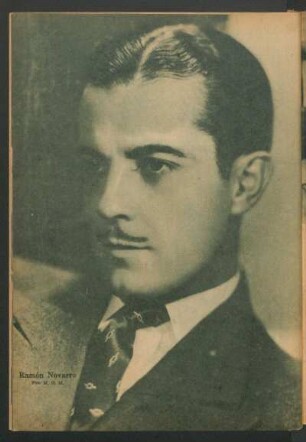 [Fotografía de] Ramón Novarro