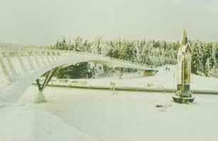 Überf. d. Rennsteigs bei Oberhof