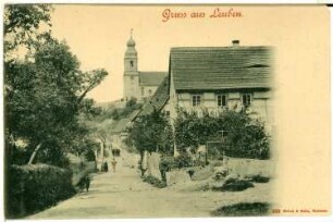 Leuben. Kirche