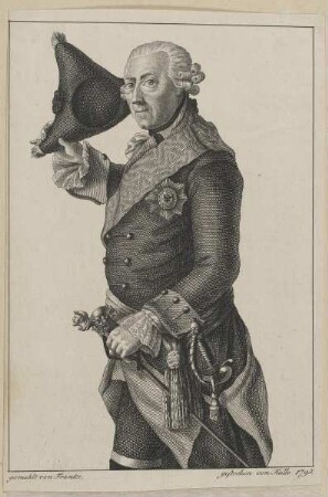 Bildnis des Königs Friedrich II.