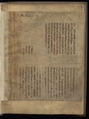 Psalterium; enthält nur Ps 94,9-95, 13 ; 99,3-101,3, Minuskel des 12. Jhs.