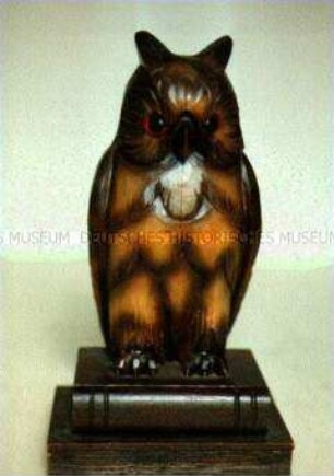 Holzskulptur "Eule"