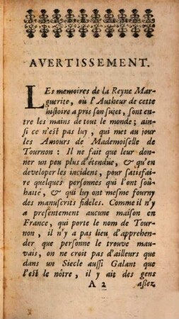 Madémoiselle de Tournon