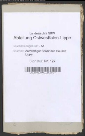 Rechnungen der Ulenburg