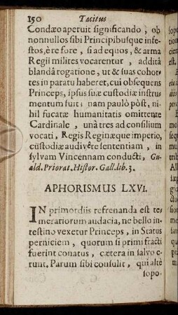 Aphorismus LXVI. - Aporismus XC.