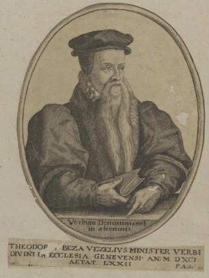 Bildnis des Theodorvs Beza
