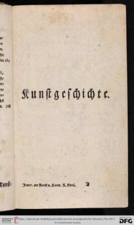 Kunstgeschichte