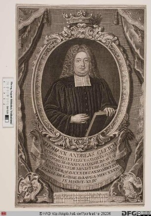 Bildnis Johann Andreas Gleich