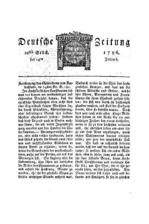 Fortsetzung des Schreibens von Rudolfstadt, im 24sten St. S.181