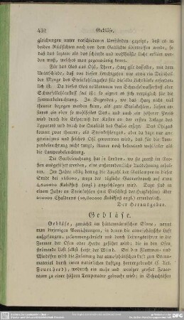 Gebläse