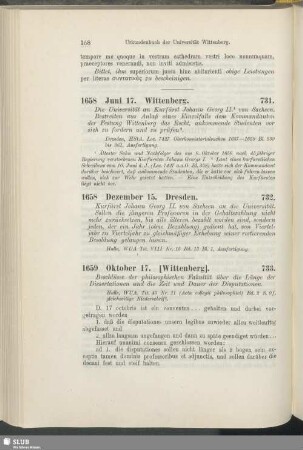 733. 1659, Oktober 17. [Wittenberg]