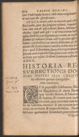 Historia Resurrectionis Domini Nostri Iesu Christi ...