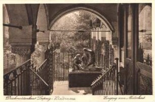 Diakonissenhaus Leipzig: Eingang zum Mutterhaus