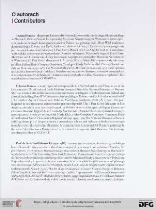 O autorach / Contributors