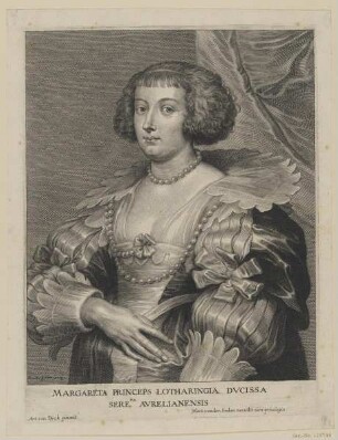 Bildnis der Margareta Lotharinga