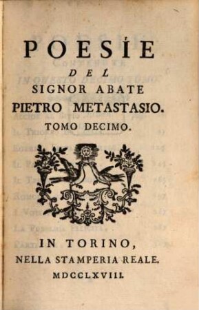 Poesie del Signor Abate Pietro Metastasio, 10