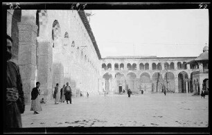 Hof der Omajaden-Moschee in Damaskus (Gouv. Damaskus, Syrien)