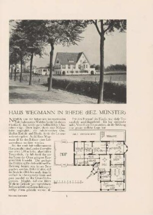 Haus Wegmann in Rhede
