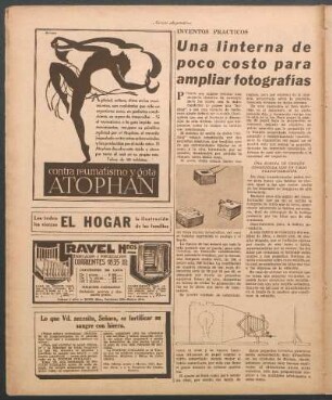 Una linterna de poco costo para ampliar fotografías