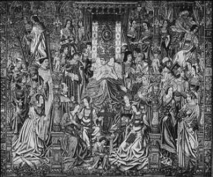 Brüssel / Bruxelles / Brussel, Bildteppich, Herkenbalds Tod (nach einem Karton von Jan van Roomes), Musée des Arts décoratifs, Meister Philipp