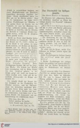 14: Das Vereinsbild der heiligen Familie, [1]