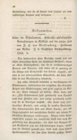 40-43 Sektenwesen