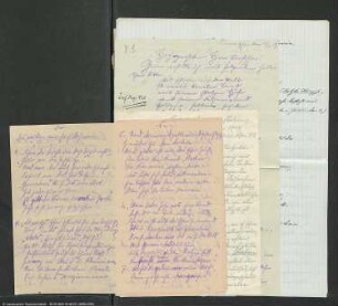 Soldatenlieder, teilweise mit Noten