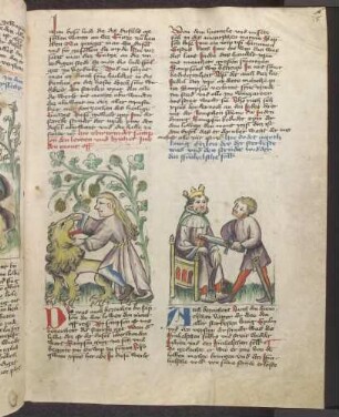 Samson tötet den Löwen, Ehud tötet König Eglon; (Kapitel 29)