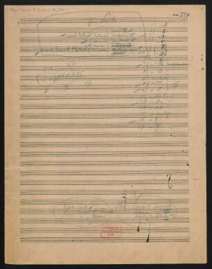 Turandot-Suite. Skizzen; Coro femminile, orch; KinBu 248; op.41