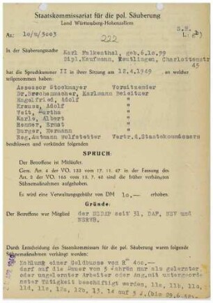 Falkenthal, Karl