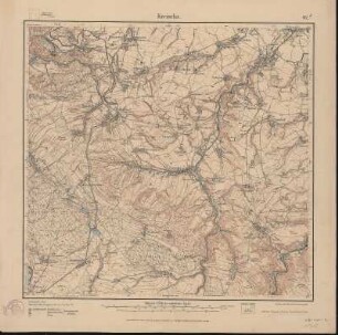 Section Kreischa aus: Topographische Karte (Meßtischblätter) Sachsen