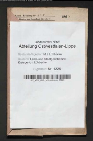 Erblasser: Steinkamp, Charlotte Karoline, geb. Schwettmann: