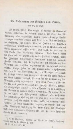 73-84 Die Abstammung des Menschen nach Darwin